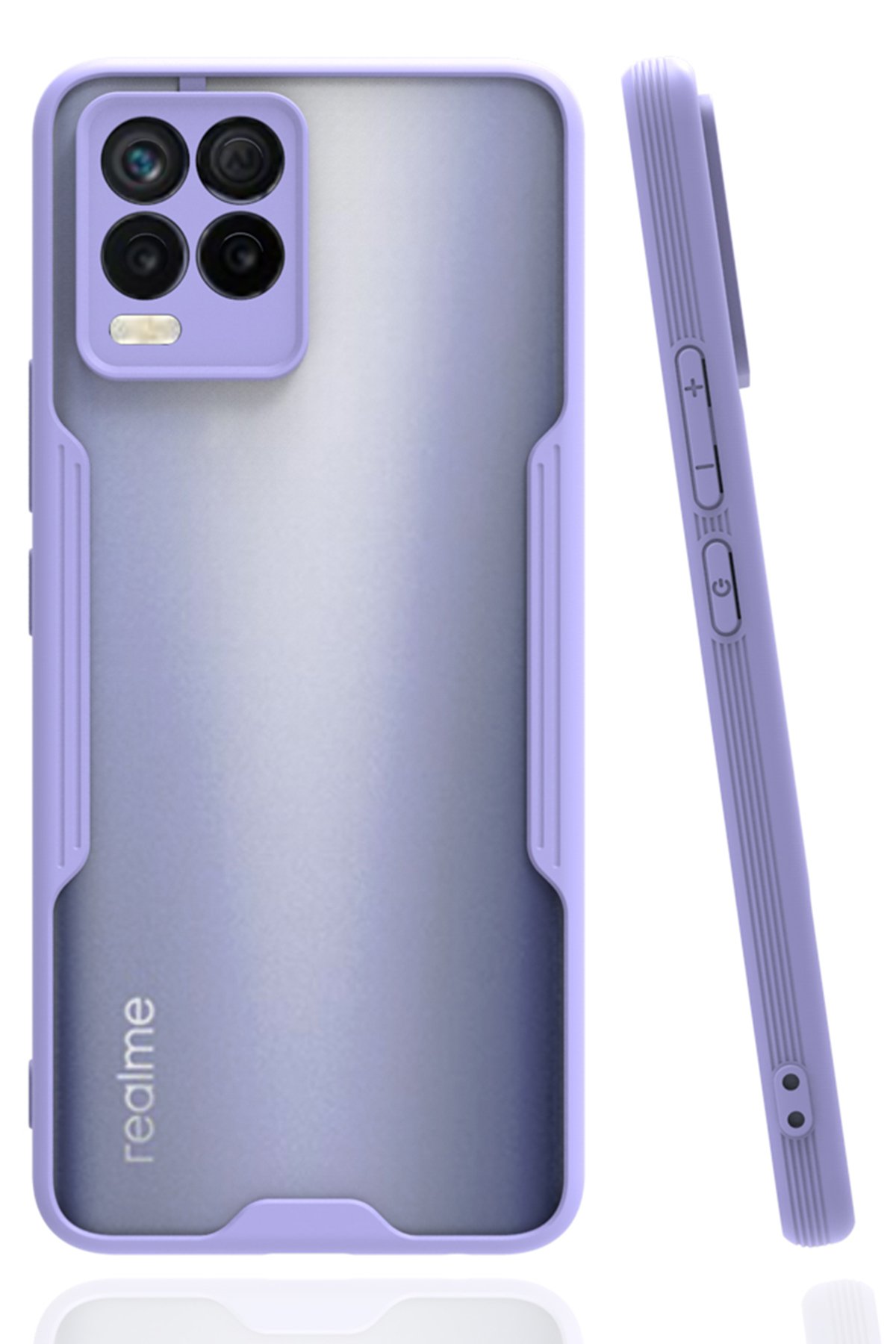 Newface Realme 8 Kılıf Loop Deri Silikon - Yeşil