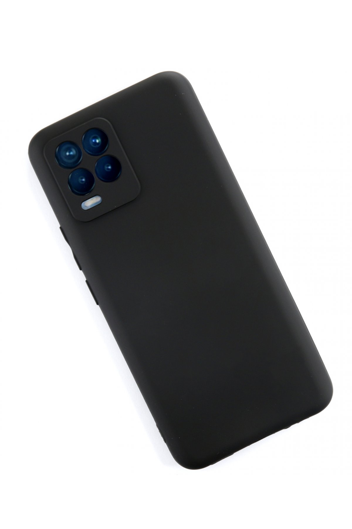 Newface Realme 8 Pro Kılıf Loop Deri Silikon - Siyah