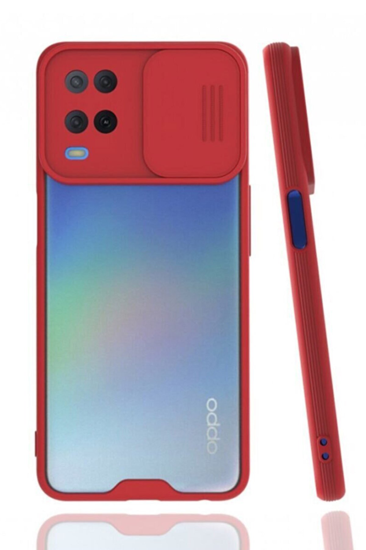Newface Realme 8 Pro Kılıf Loop Deri Silikon - Kahverengi