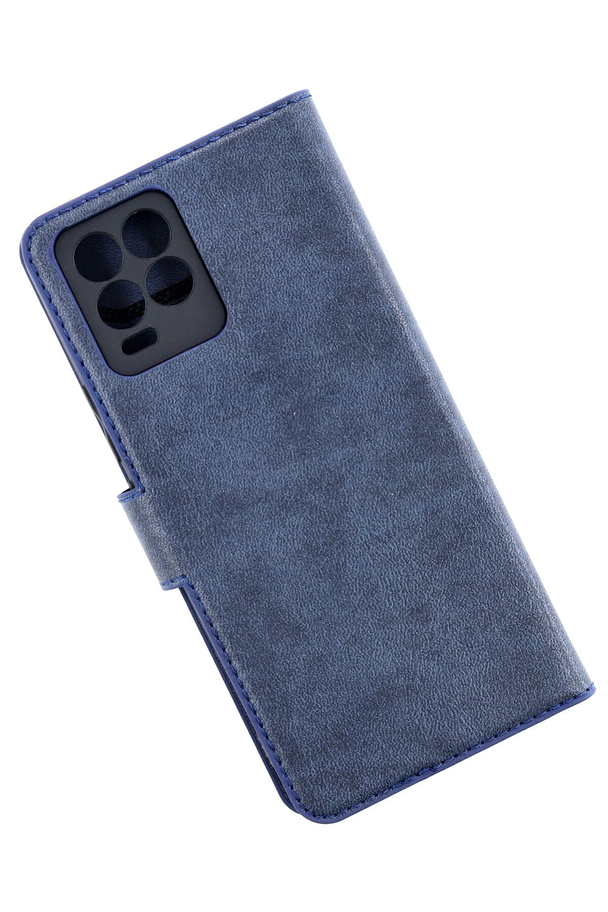 Newface Realme 8 Pro Kılıf Loop Deri Silikon - Lacivert