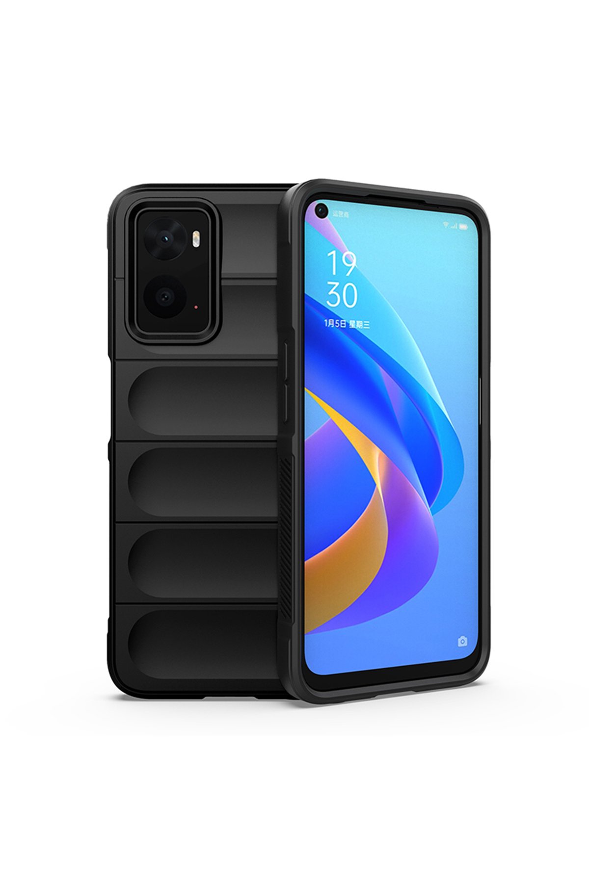 Newface Realme 9i 4G Kılıf Optimum Silikon - Krem