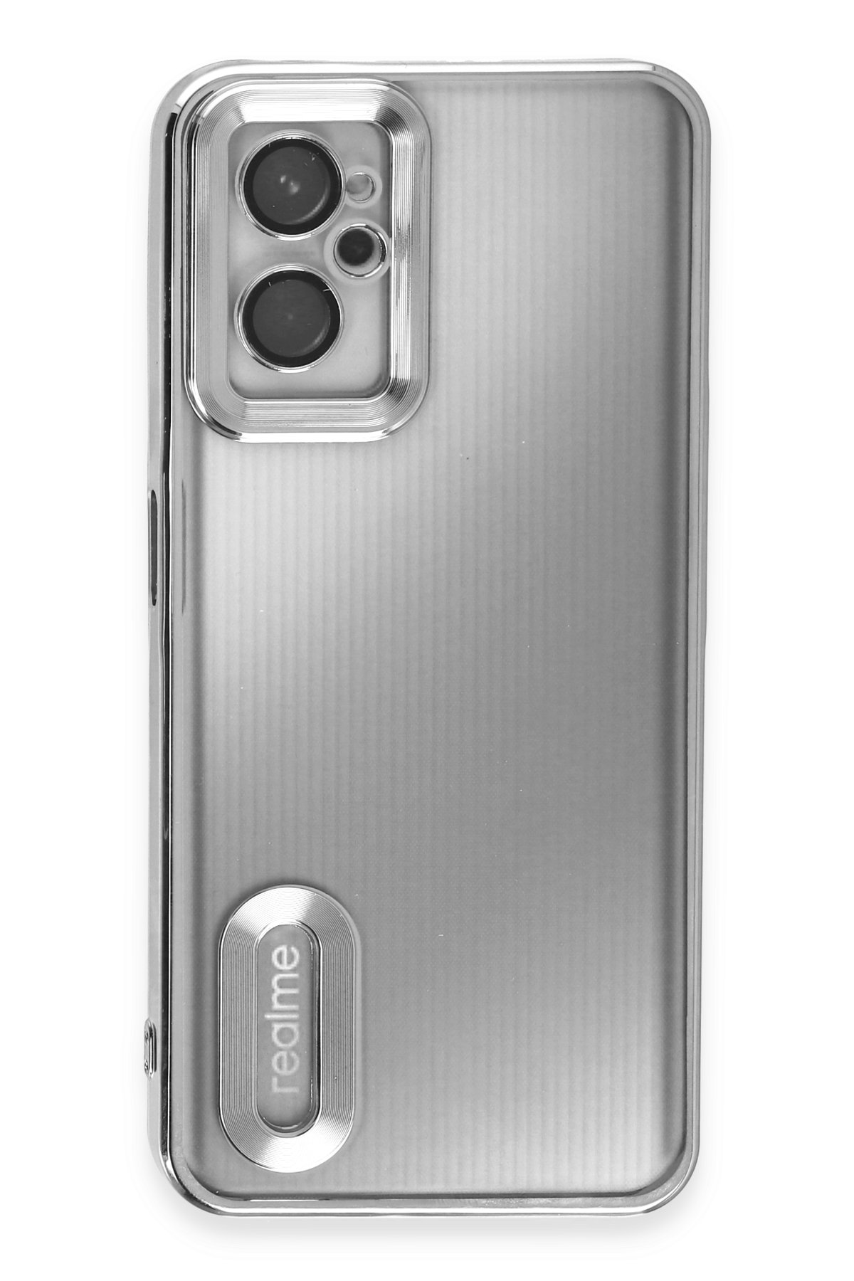Newface Realme 9i 4G Kılıf Nano içi Kadife Silikon - Lila