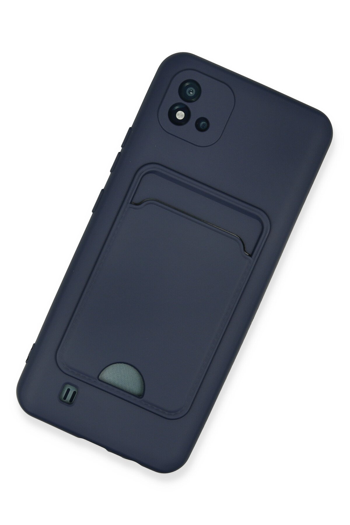 Newface Realme C11 2021 Kılıf Montreal Silikon Kapak - Lacivert