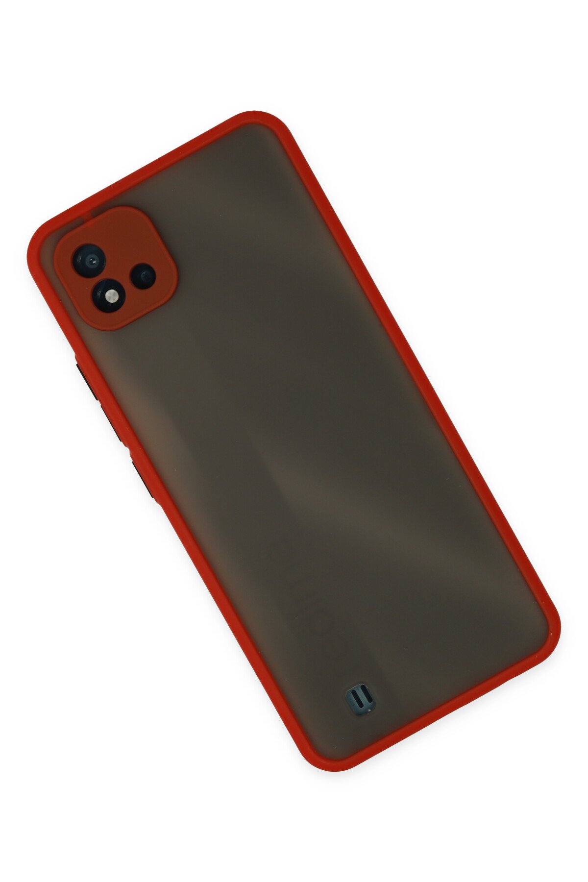 Newface Realme C11 2021 Kılıf Nano içi Kadife Silikon - Mavi