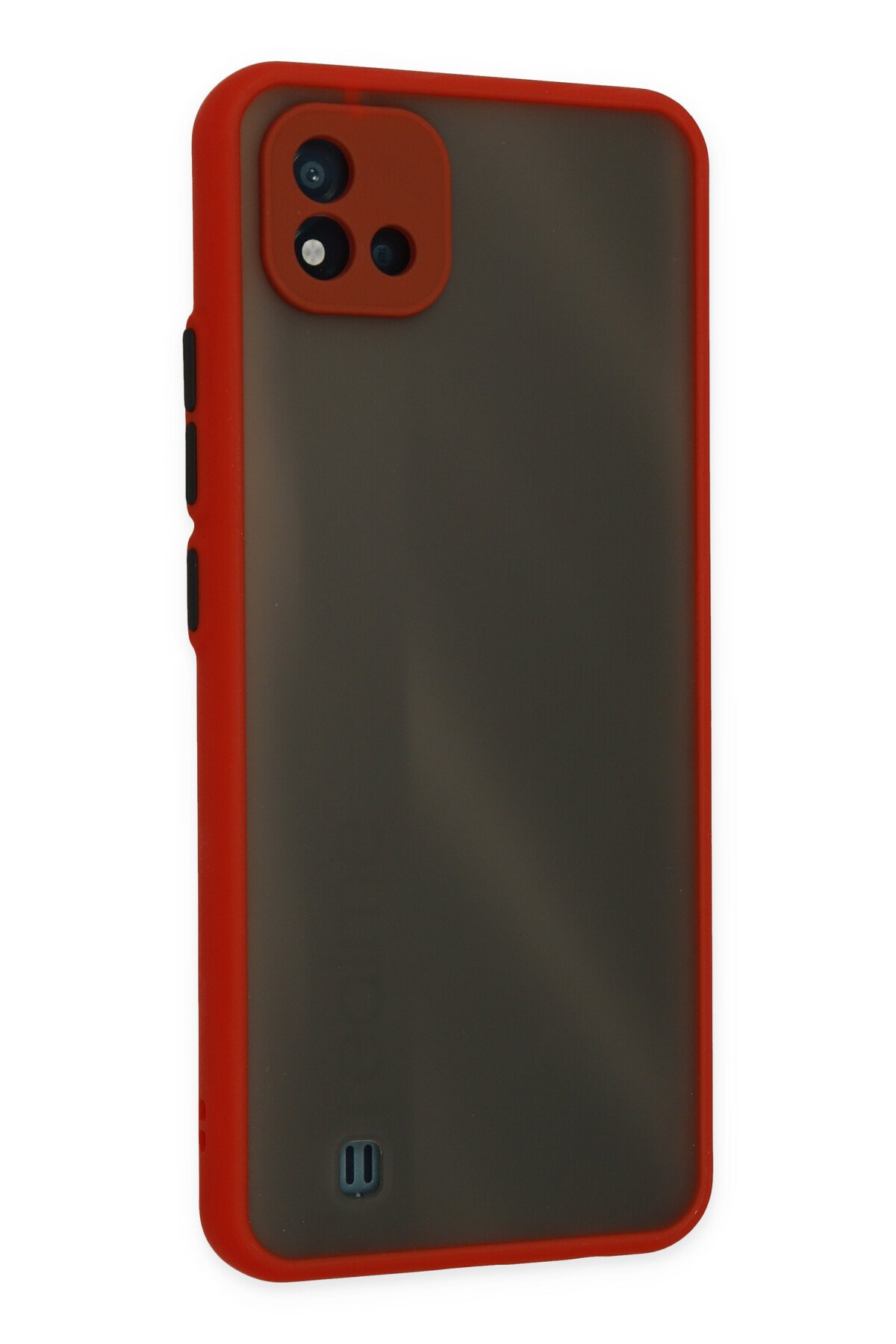 Newface Realme C11 2021 Kılıf Nano içi Kadife Silikon - Mavi