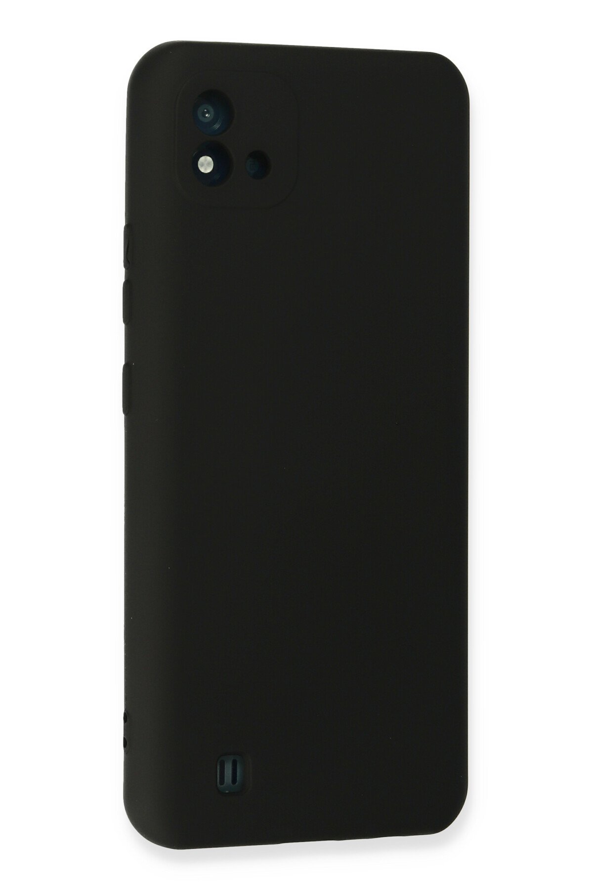 Newface Realme C11 2021 Kılıf Kelvin Kartvizitli Silikon - Lila