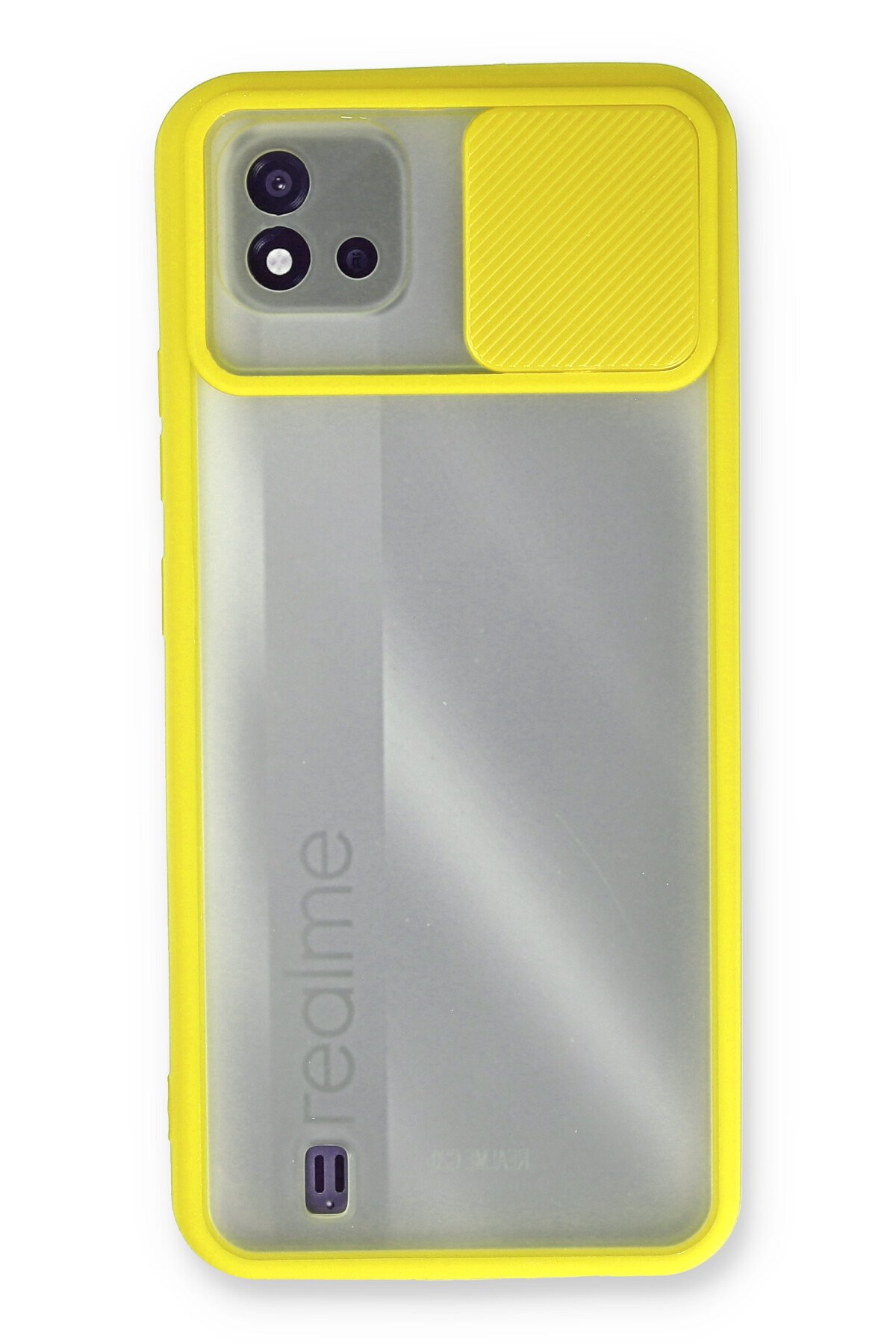 Newface Realme C11 2021 Kılıf Montreal Silikon Kapak - Lacivert