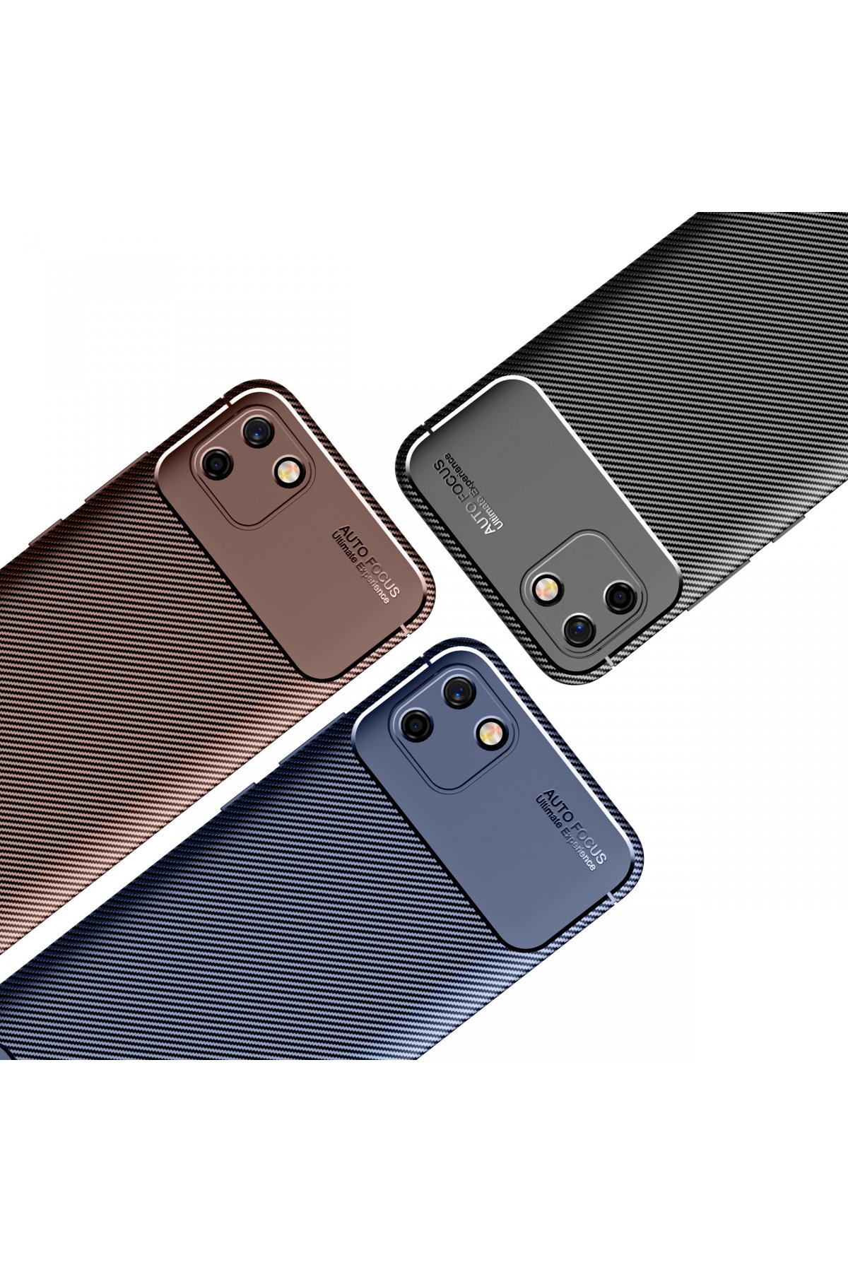 Newface Realme C11 Kılıf Auto Focus Kapak - Lacivert