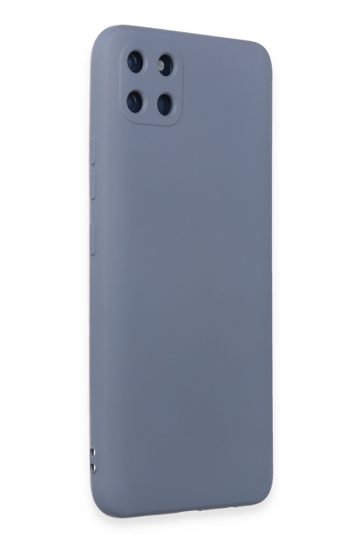 Newface Realme C11 Kılıf Palm Buzlu Kamera Sürgülü Silikon - Siyah