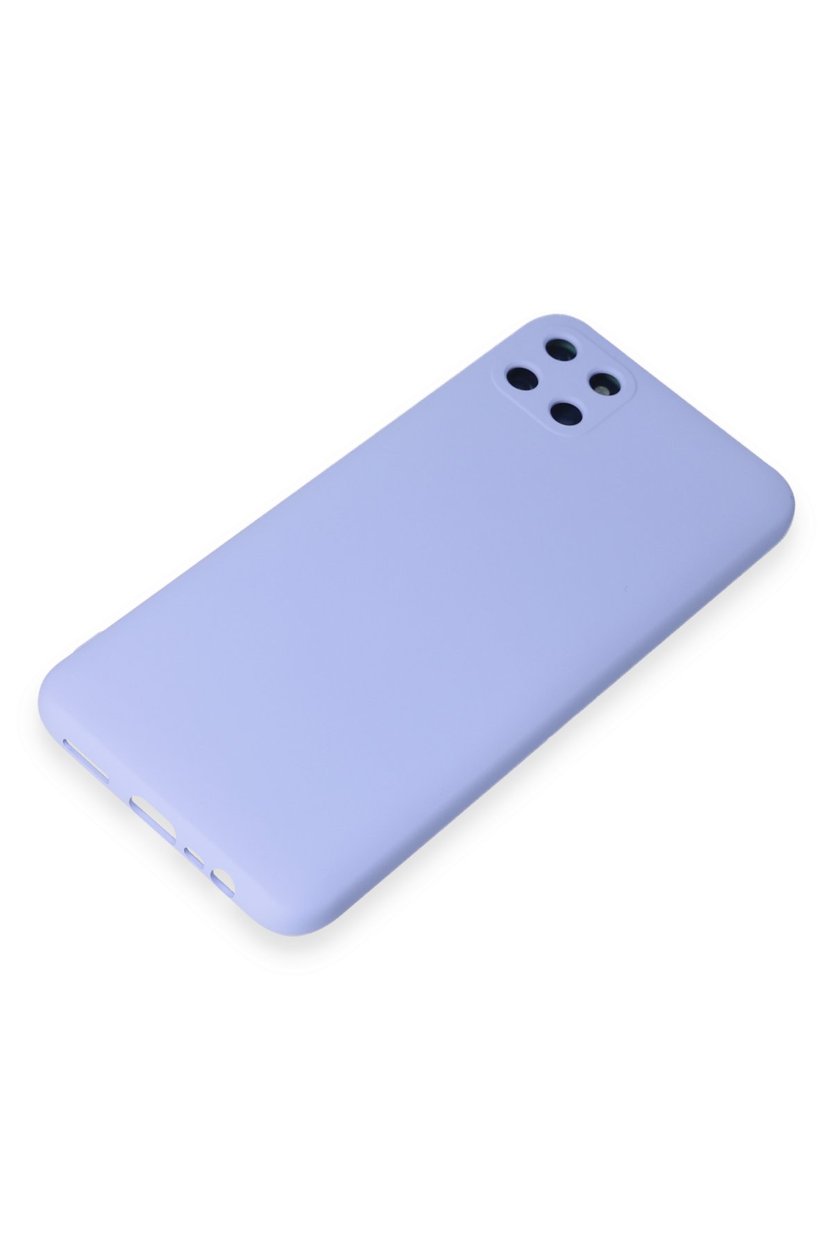 Newface Realme C11 Kılıf Nano içi Kadife Silikon - Gri