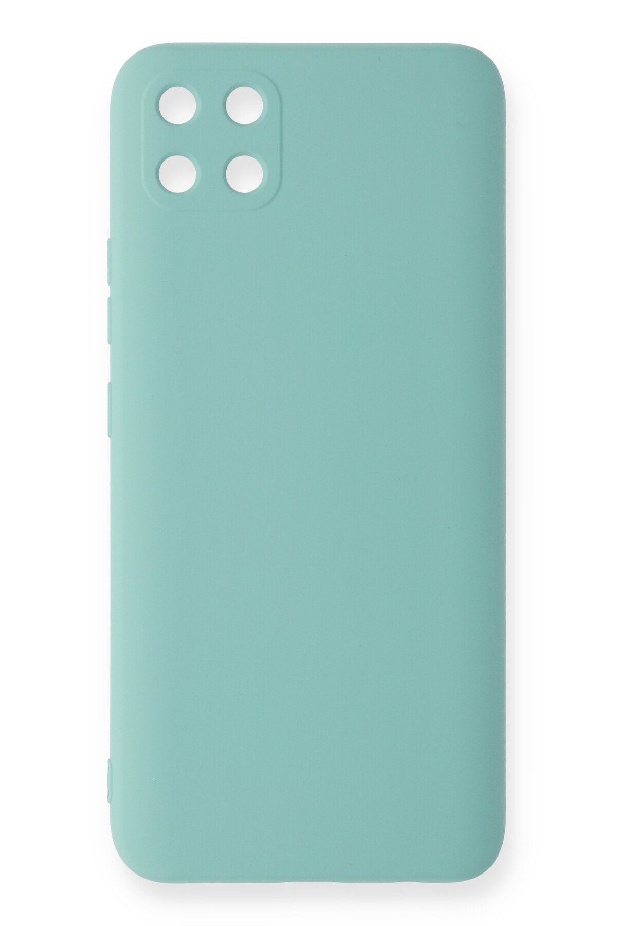 Newface Realme C11 Kılıf Nano içi Kadife Silikon - Turuncu
