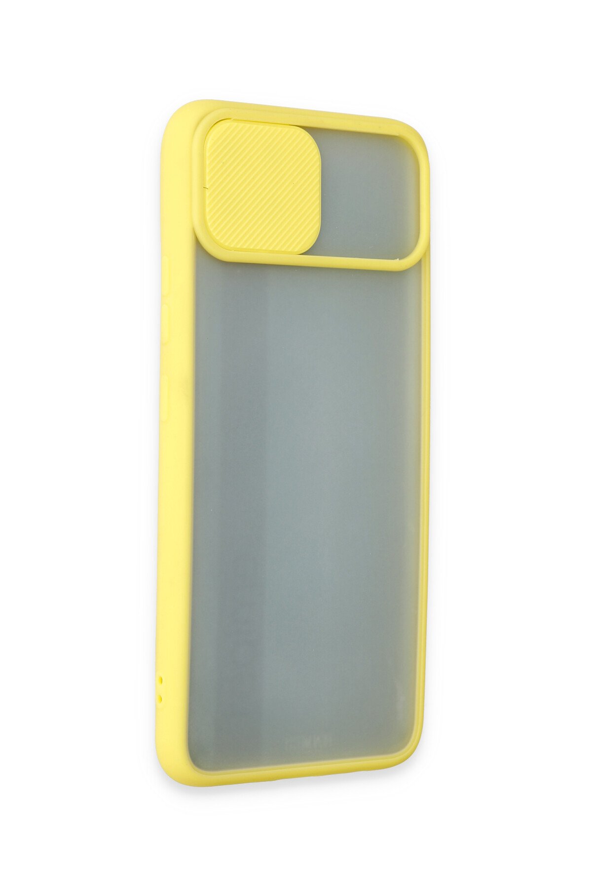 Newface Realme C11 Kılıf Gros Yüzüklü Silikon - Siyah