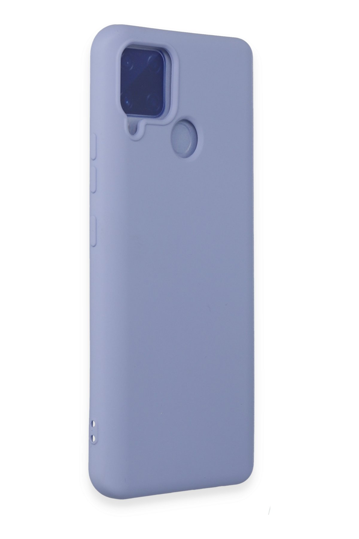 Newface Realme C15 Kılıf Platin Silikon - Yeşil