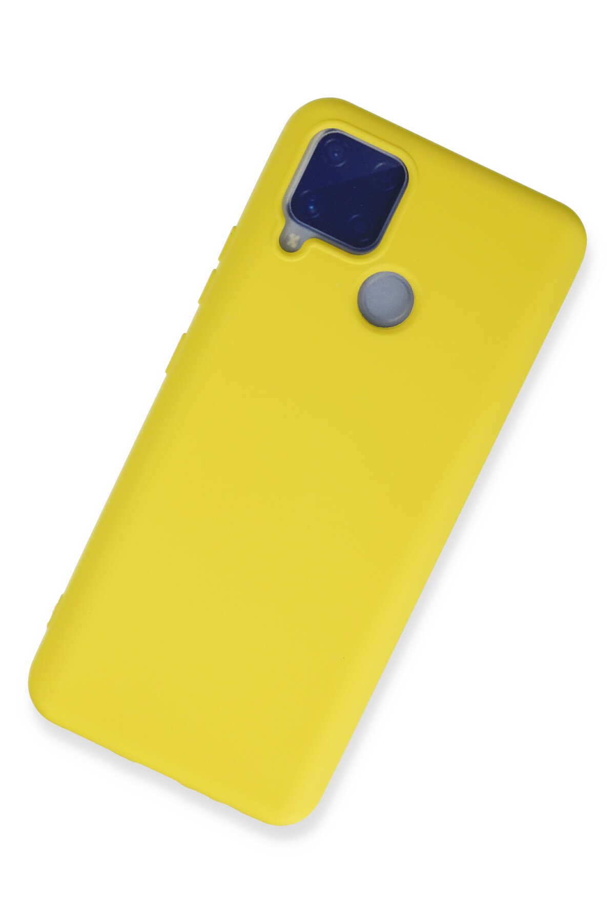 Newface Realme C15 Kılıf Platin Silikon - Siyah