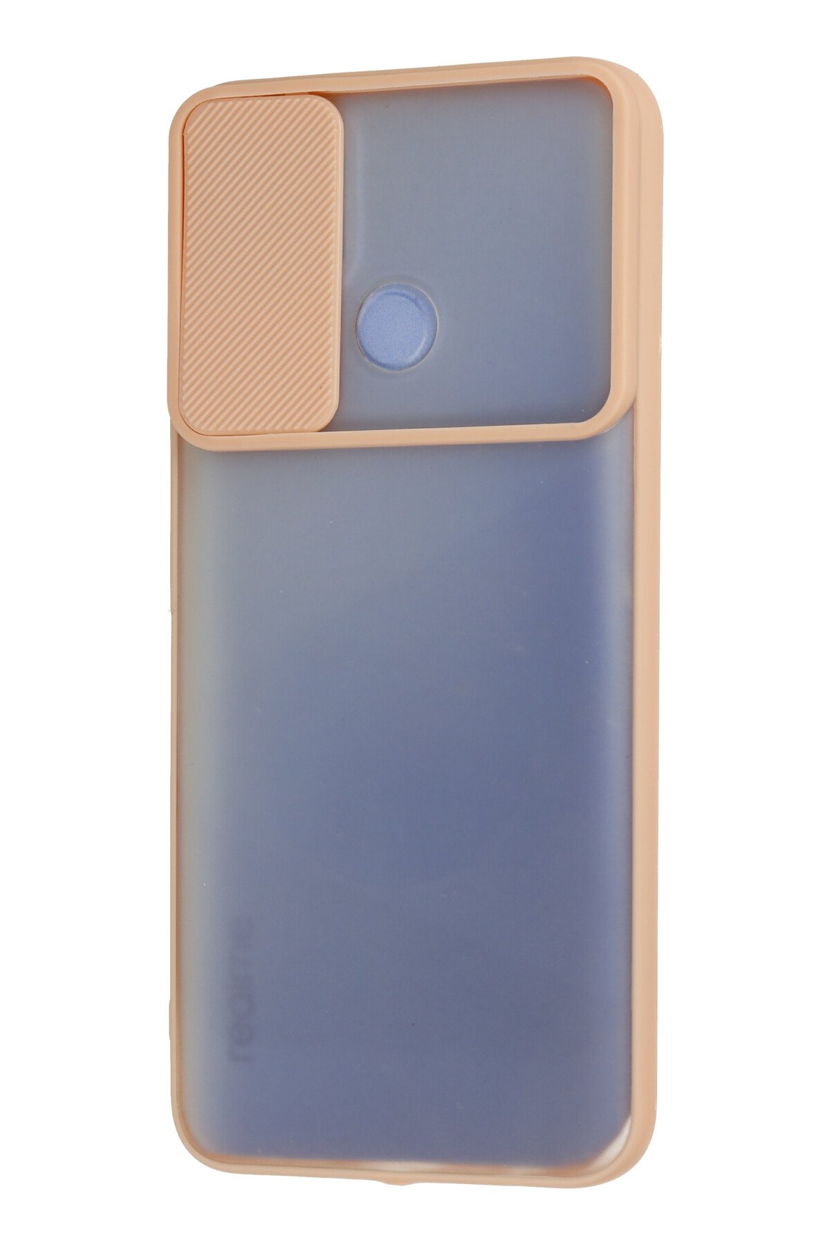 Newface Realme C15 Kılıf Platin Silikon - Lila