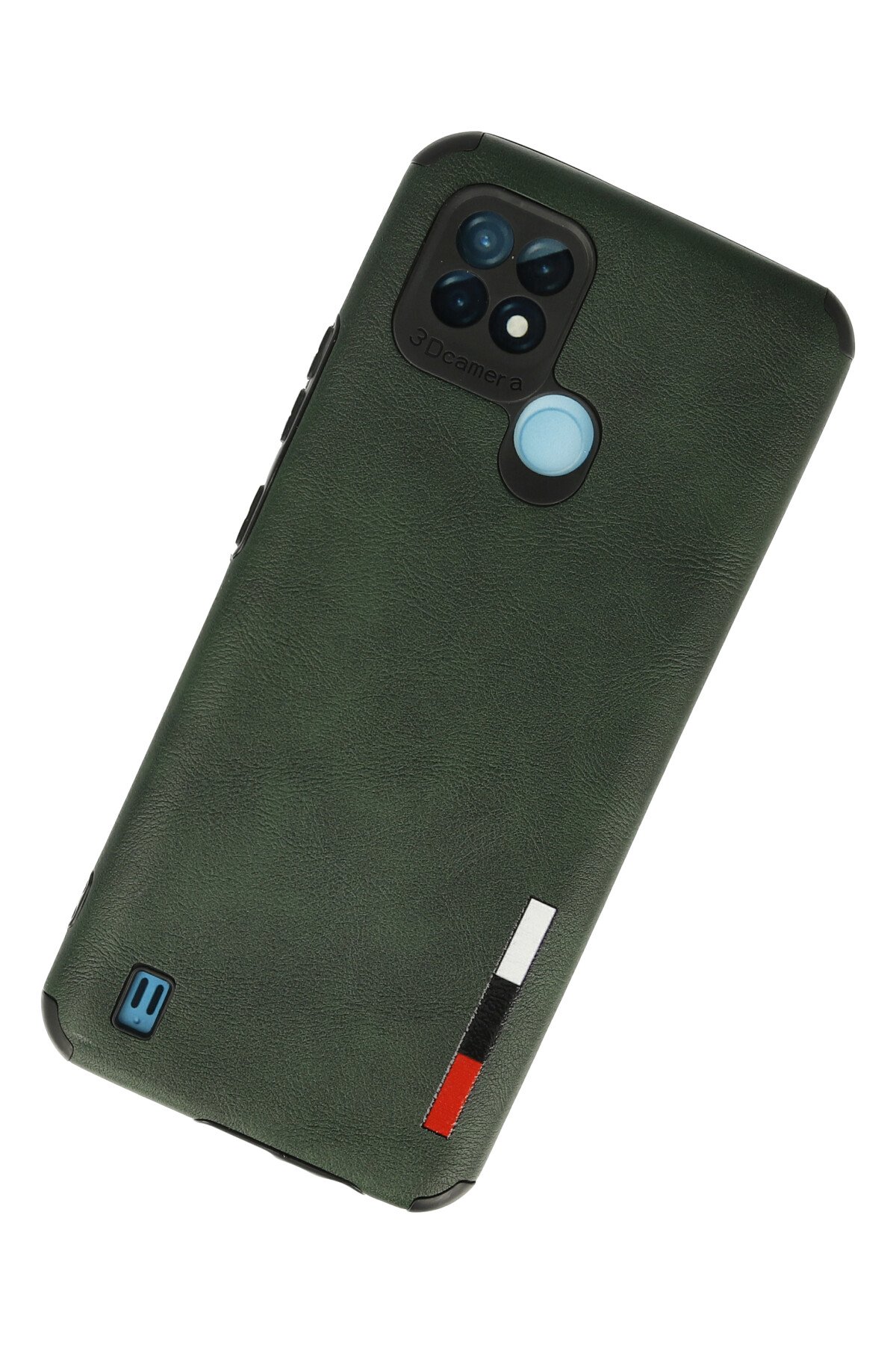 Newface Realme C21 Kılıf Platin Silikon - Kırmızı