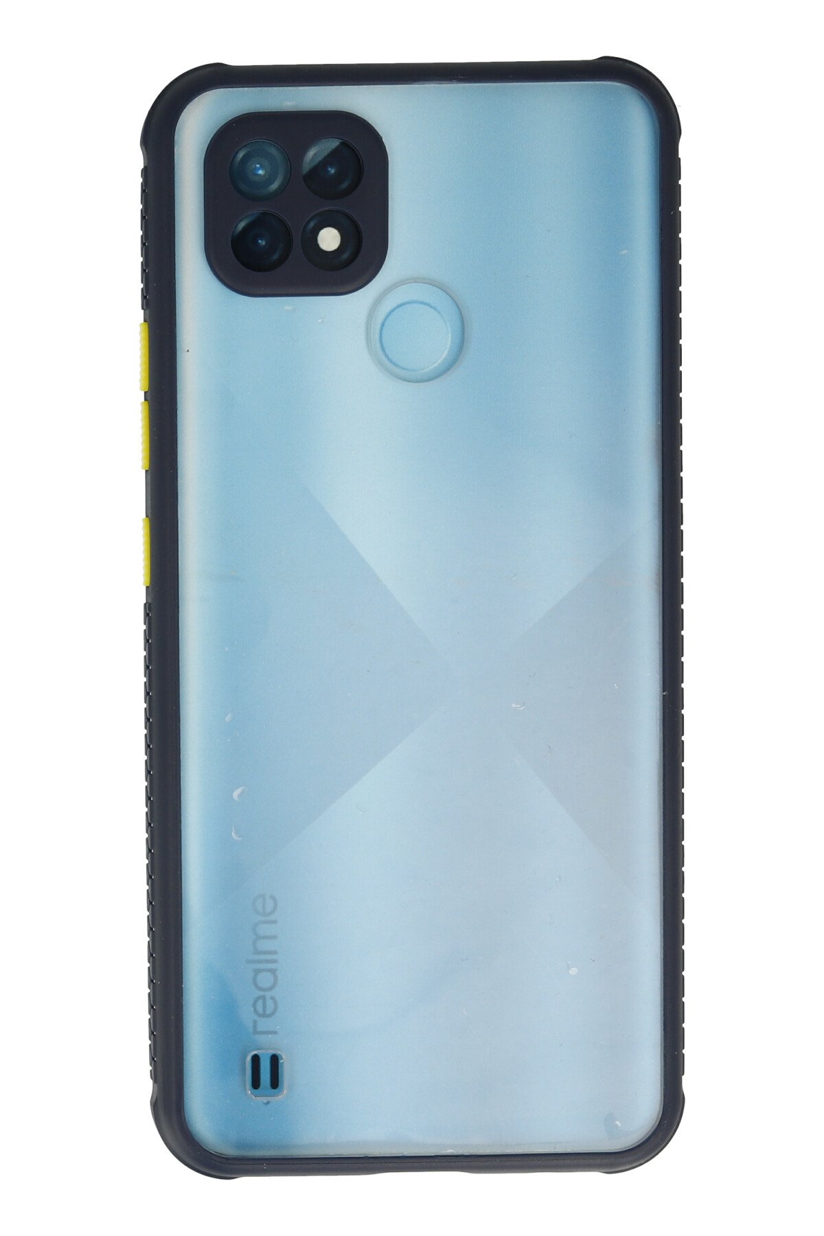 Newface Realme C21 Kılıf Montreal Silikon Kapak - Lacivert
