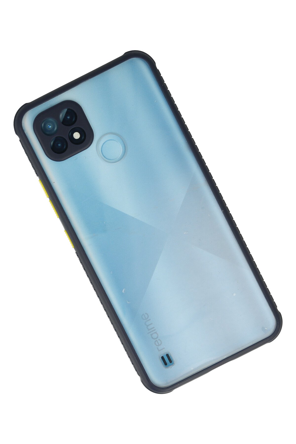 Newface Realme C21 Kılıf Montreal Silikon Kapak - Lacivert
