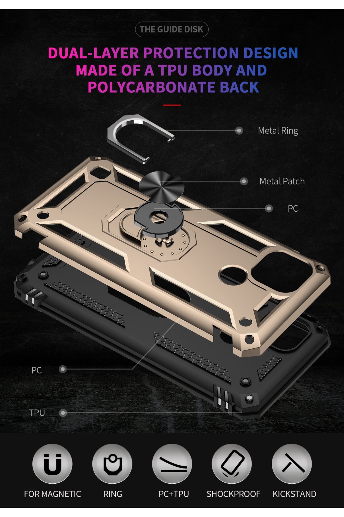 Newface Realme C21 Kılıf Montreal Silikon Kapak - Lacivert