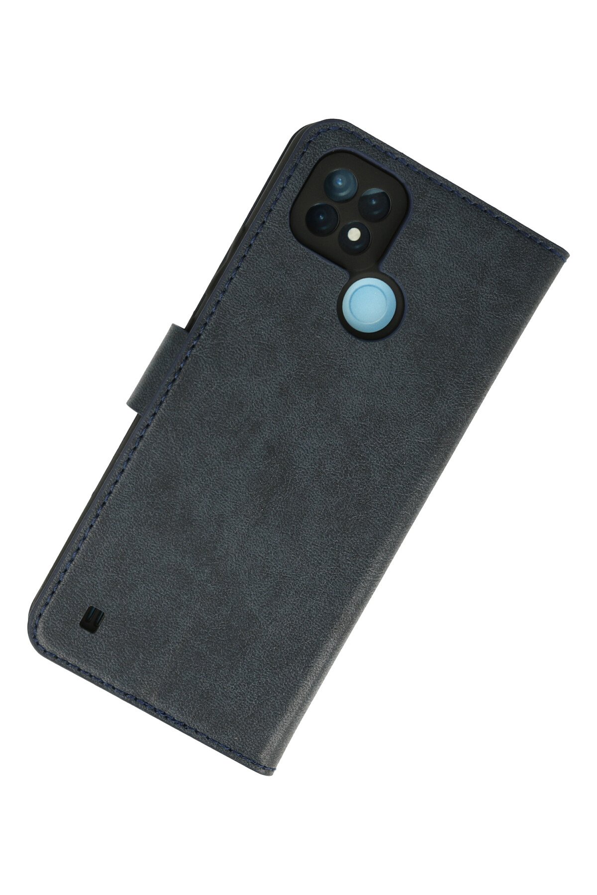 Newface Realme C21 Kılıf Platin Silikon - Lila