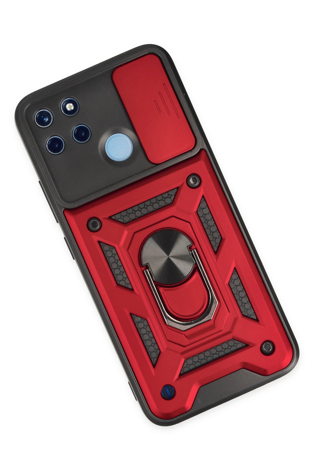 Newface Realme C21Y Kılıf Volet Silikon - Açık Yeşil