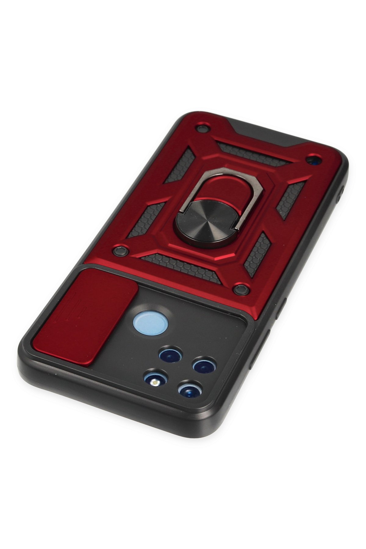 Newface Realme C21Y Kılıf Volet Silikon - Açık Yeşil