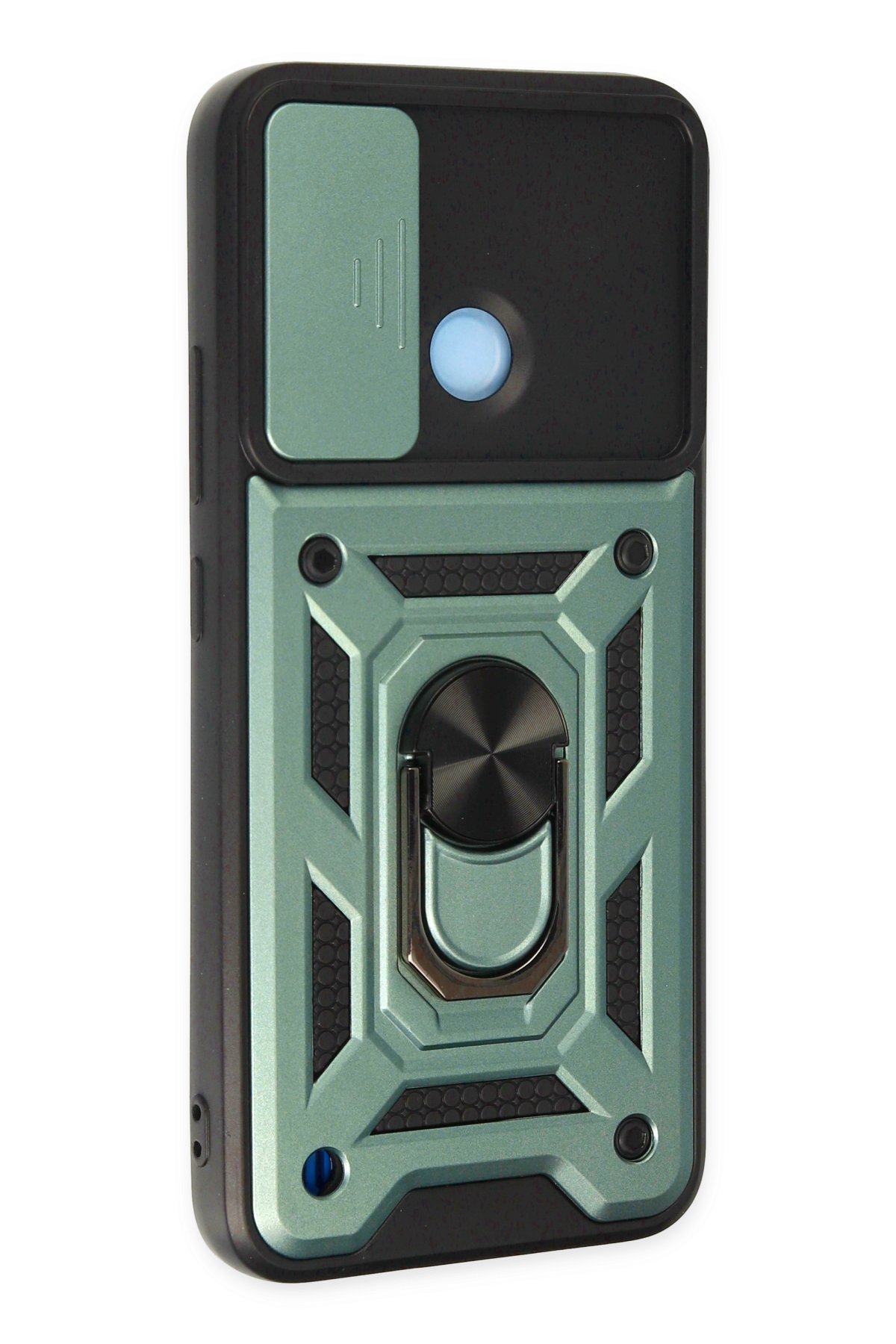 Newface Realme C21Y Kılıf Nano içi Kadife Silikon - Lila