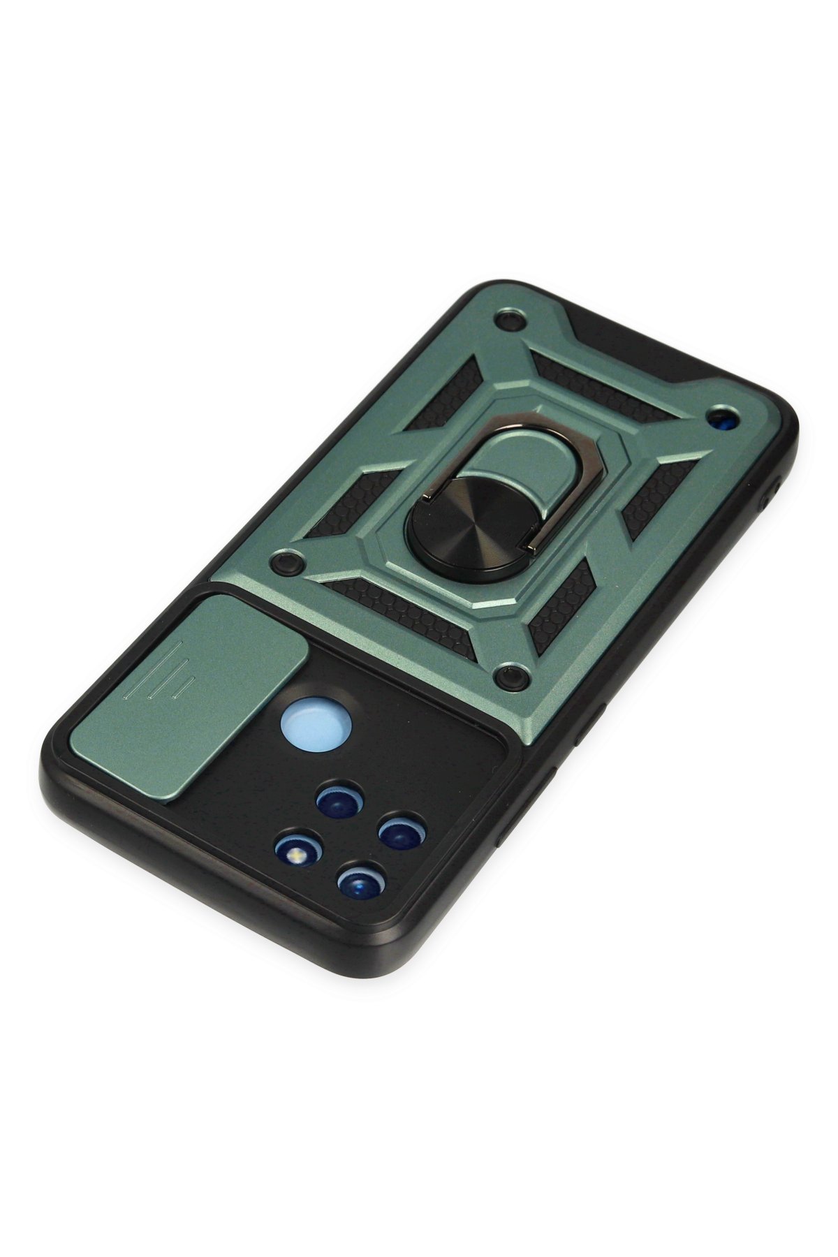 Newface Realme C21Y Kılıf Nano içi Kadife Silikon - Lila