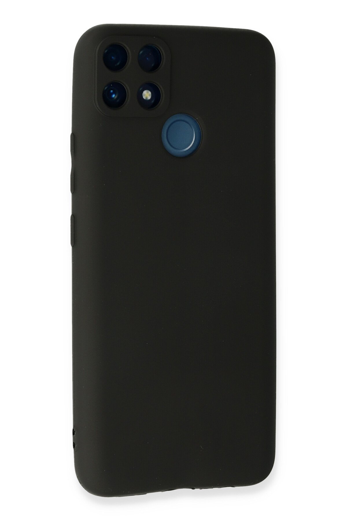 Newface Realme C25 Kılıf Focus Karbon Silikon - Kahverengi