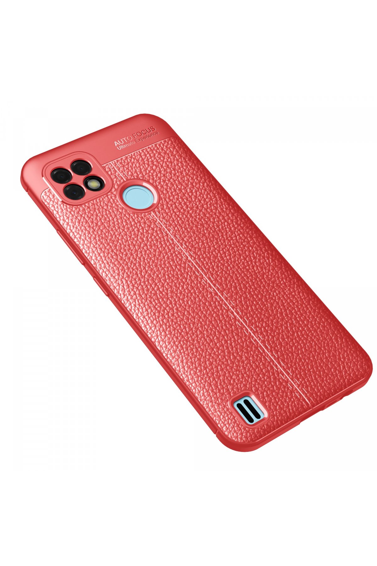 Newface Realme C25 Kılıf Palm Buzlu Kamera Sürgülü Silikon - Lacivert