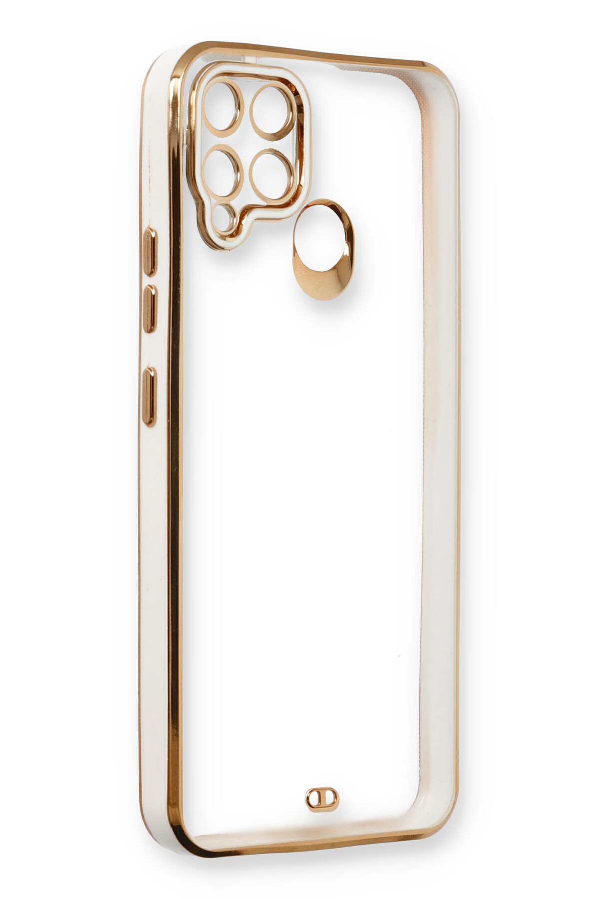 Newface Realme C25s Kılıf Platin Silikon - Sarı