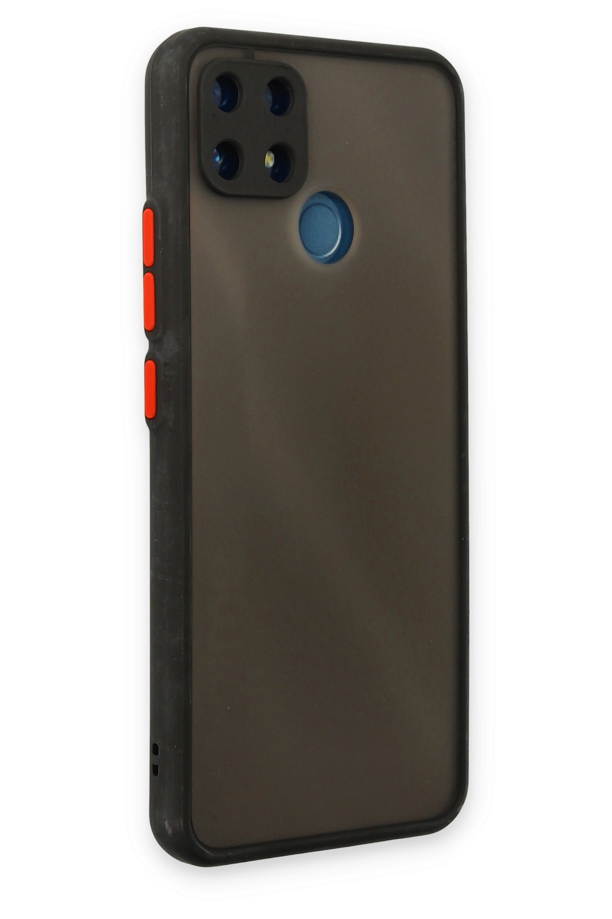 Newface Realme C25 Kılıf Auto Focus Kapak - Siyah