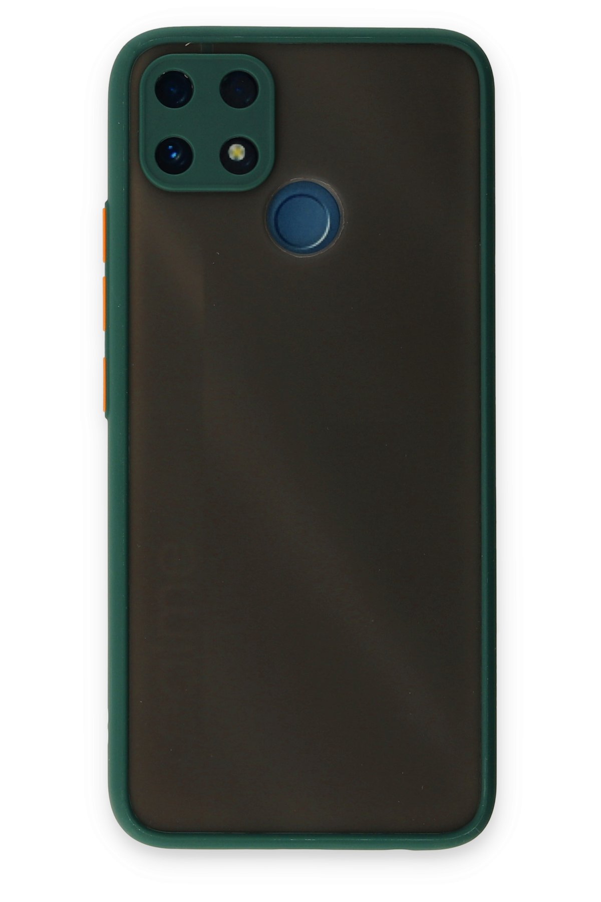 Newface Realme C25 Kılıf Auto Focus Karbon Kapak - Lacivert