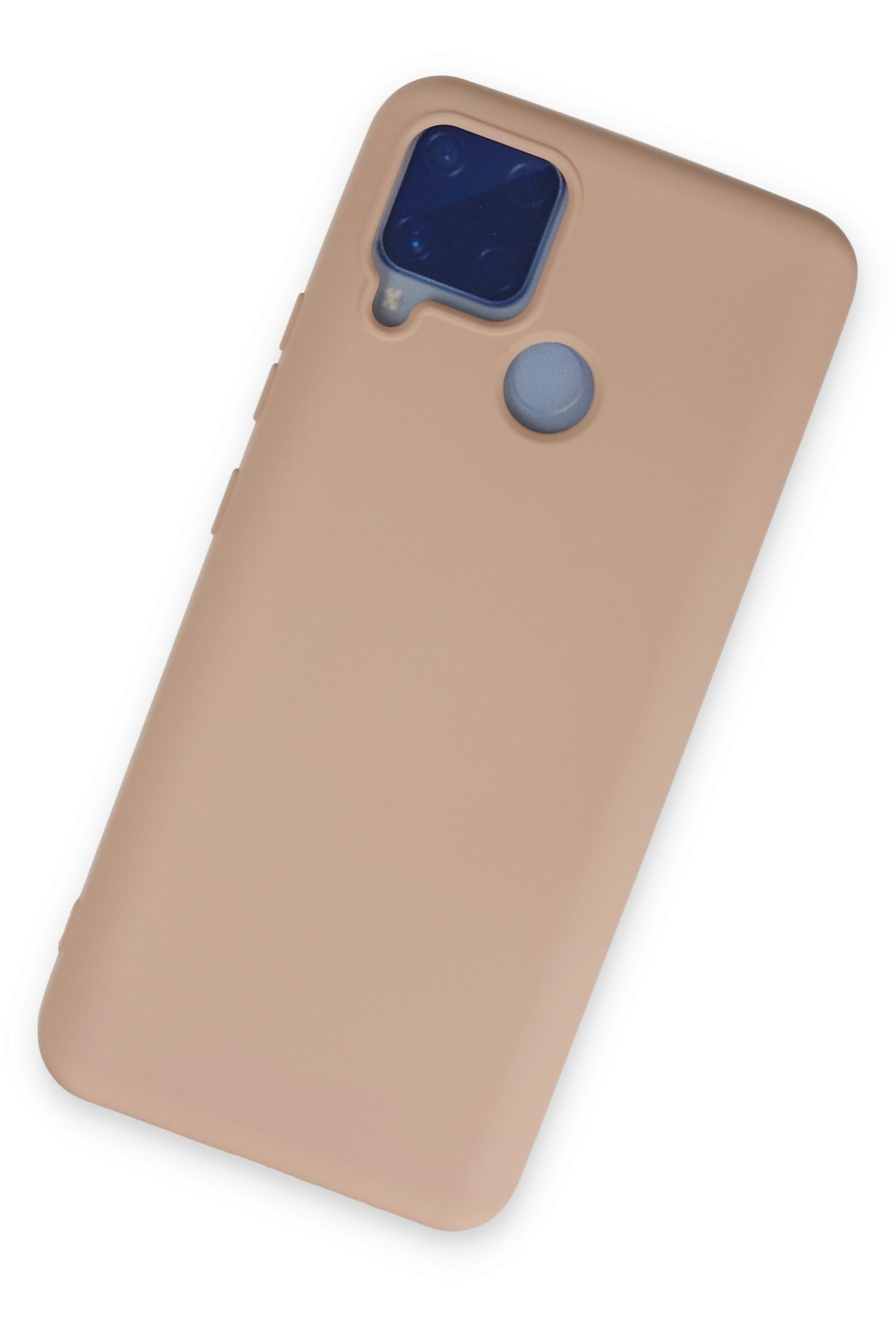 Newface Realme C25 Kılıf Montreal Silikon Kapak - Kırmızı