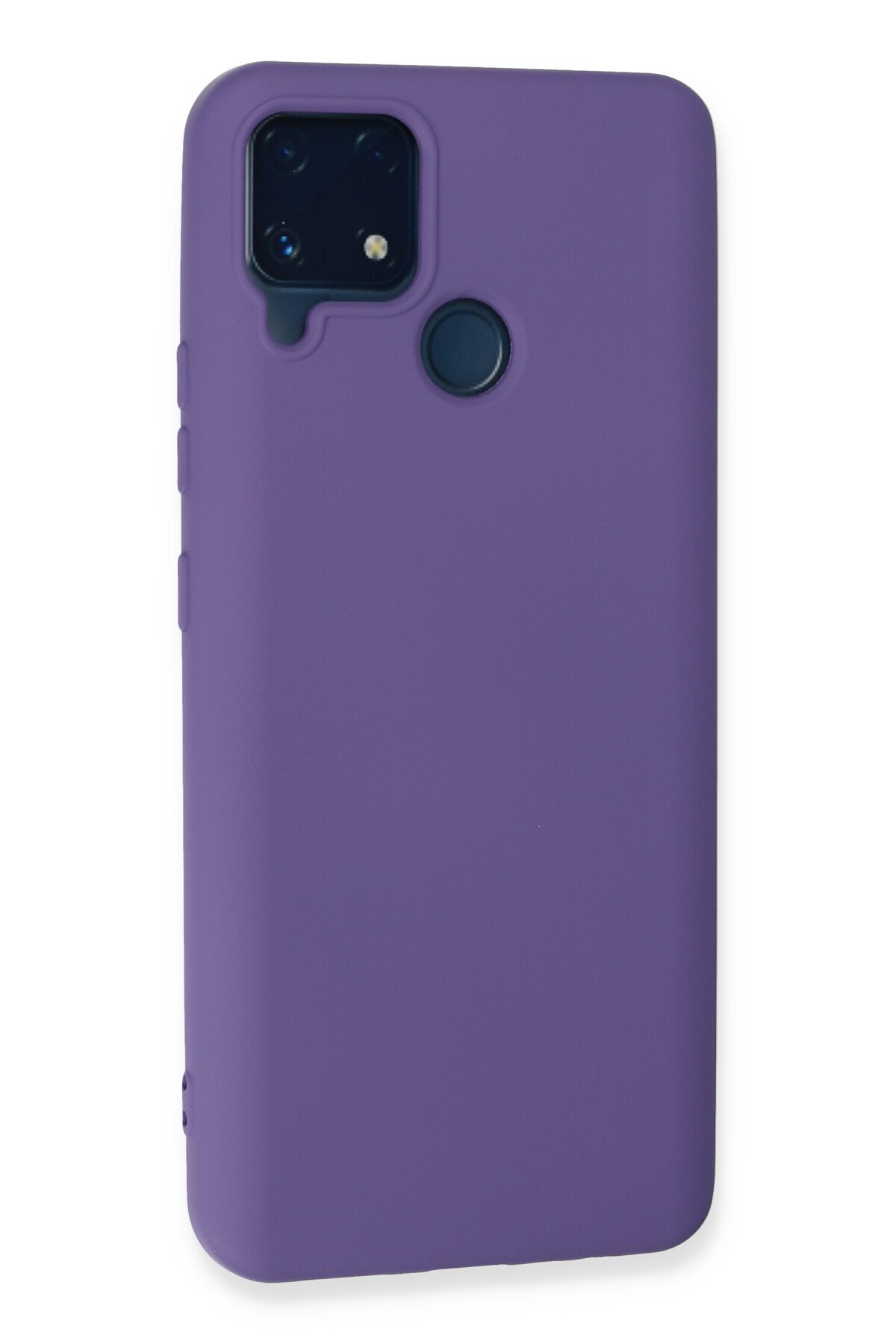 Newface Realme C25s Kılıf Platin Silikon - Siyah