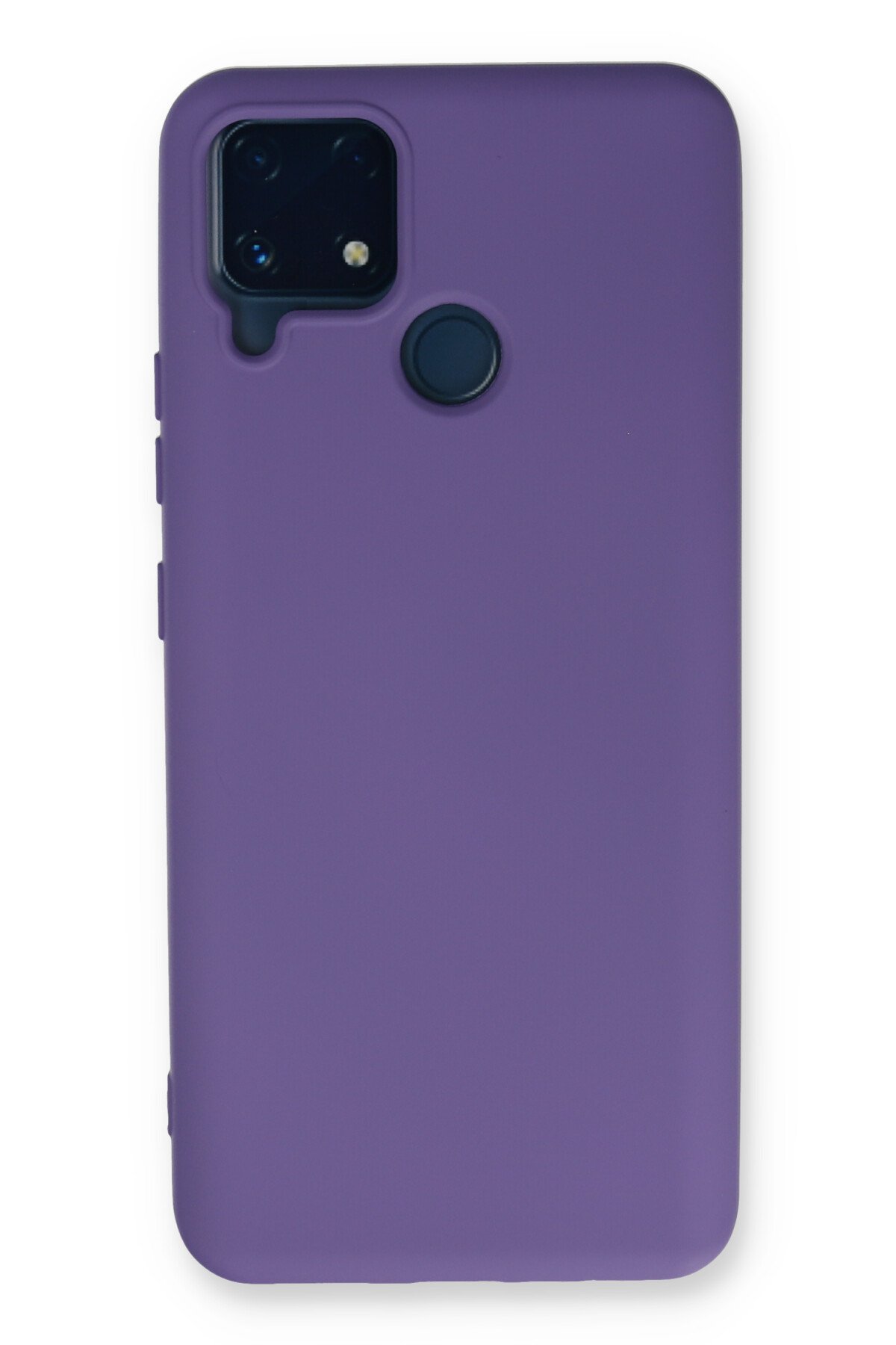 Newface Realme C25 Kılıf Montreal Silikon Kapak - Gri
