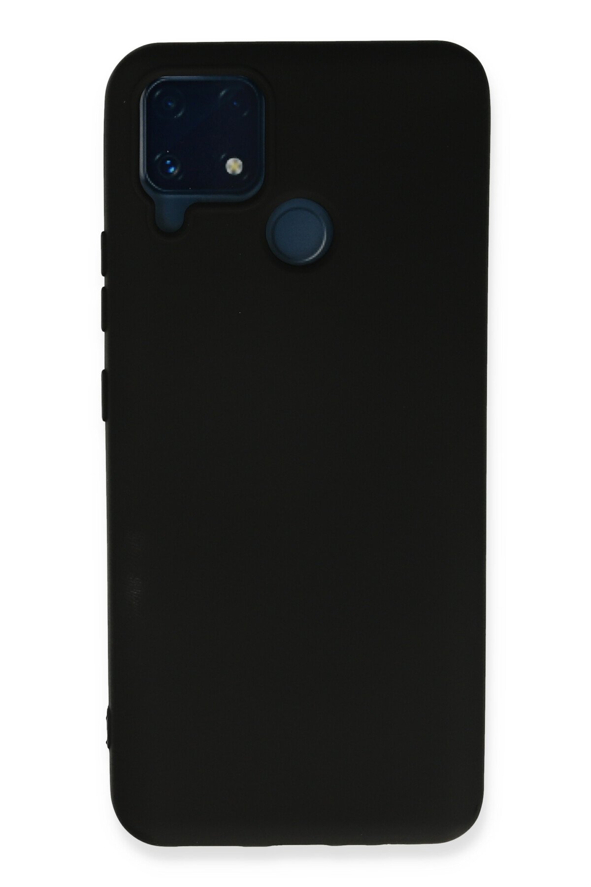 Newface Realme C25 Kılıf Platin Silikon - Lacivert