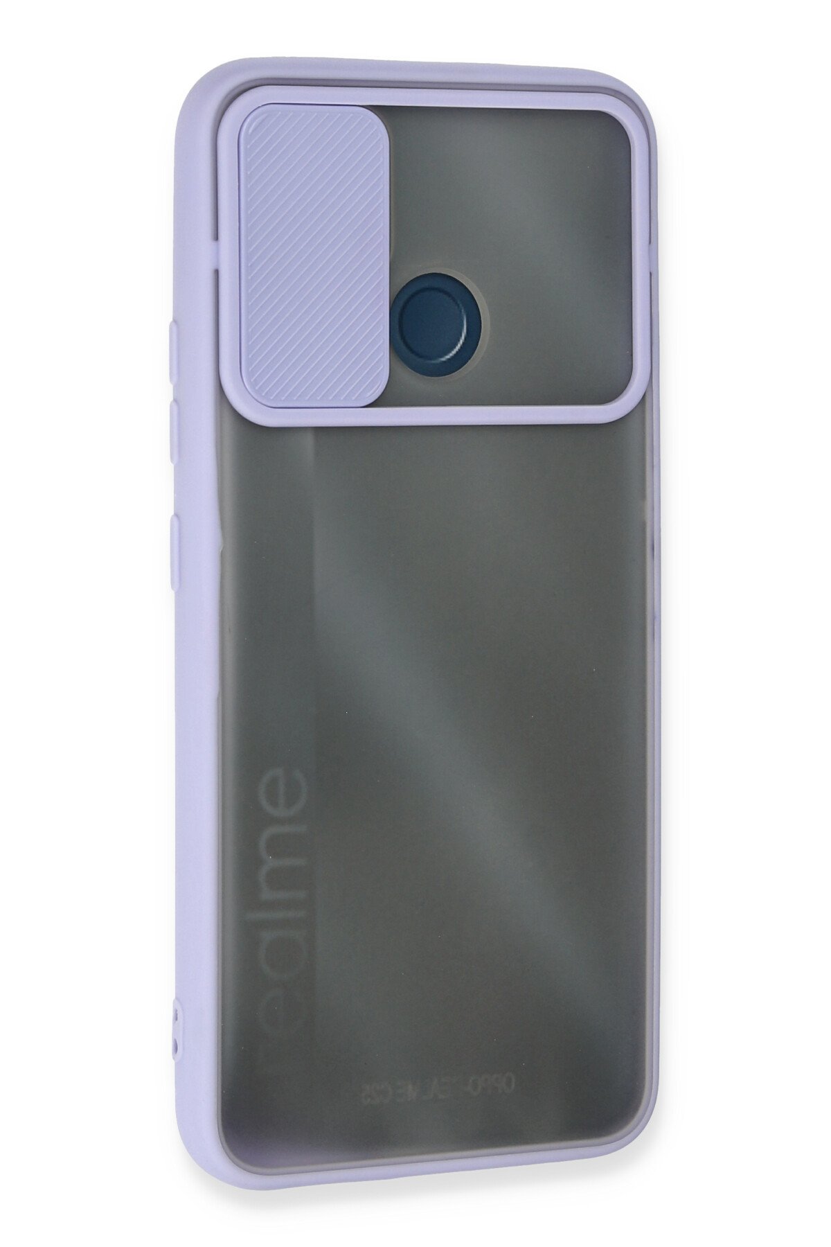 Newface Realme C25 Kılıf Platin Silikon - Sarı
