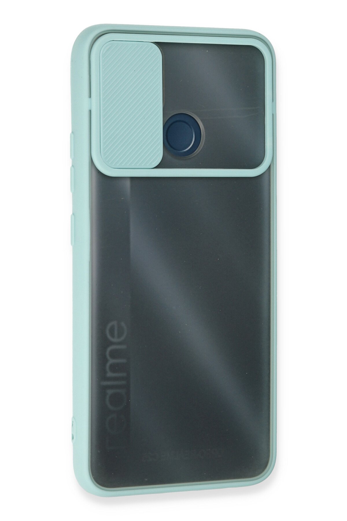 Newface Realme C25 Kılıf Montreal Silikon Kapak - Turkuaz