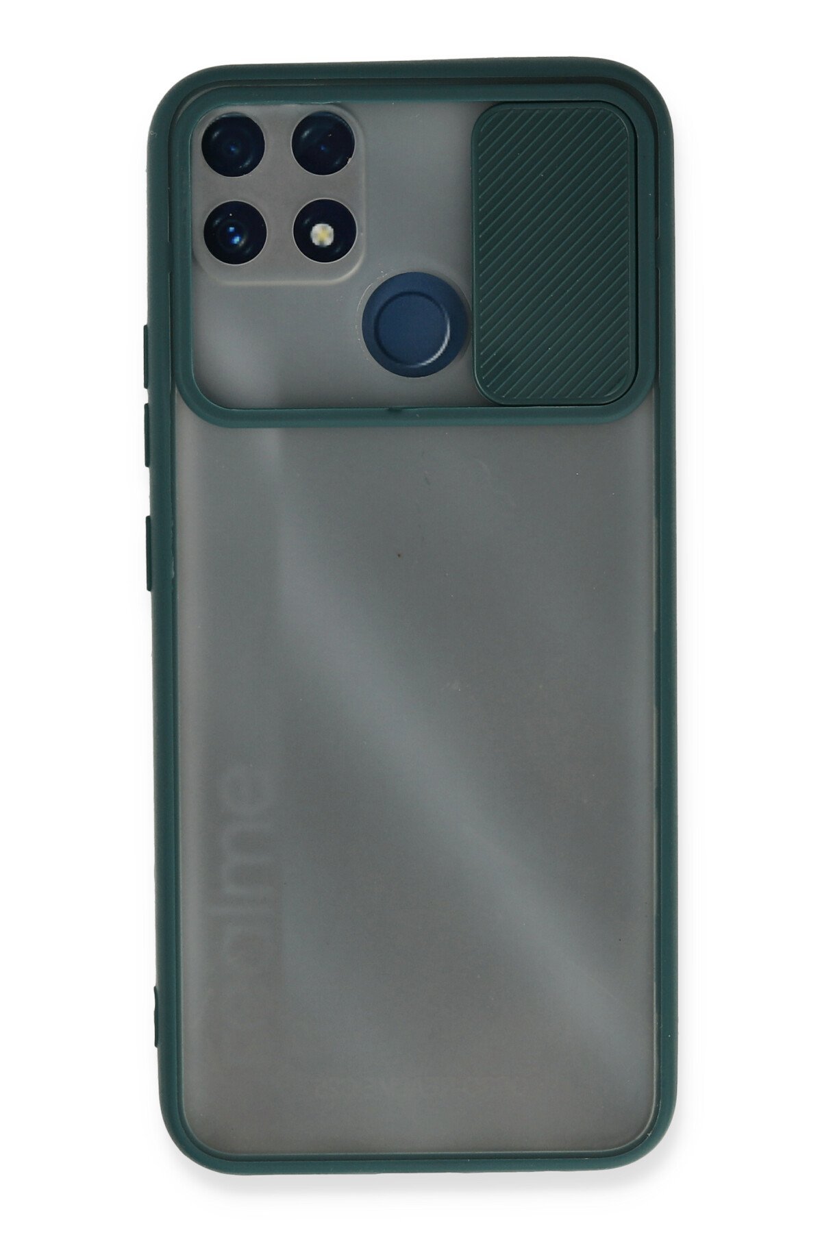 Newface Realme C25s Kılıf Platin Silikon - Sarı