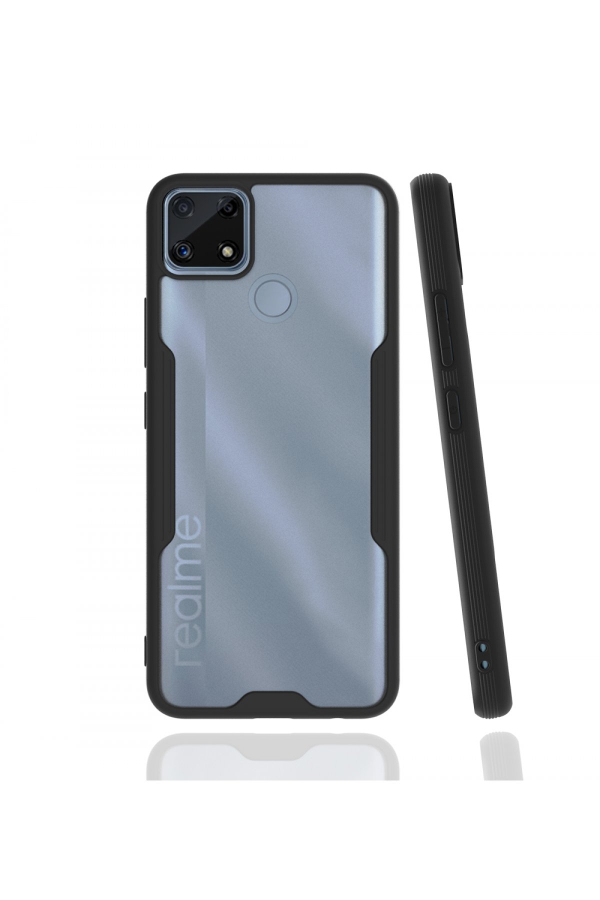 Newface Realme C25 Kılıf Trend S Plus Kapaklı Kılıf - Taba