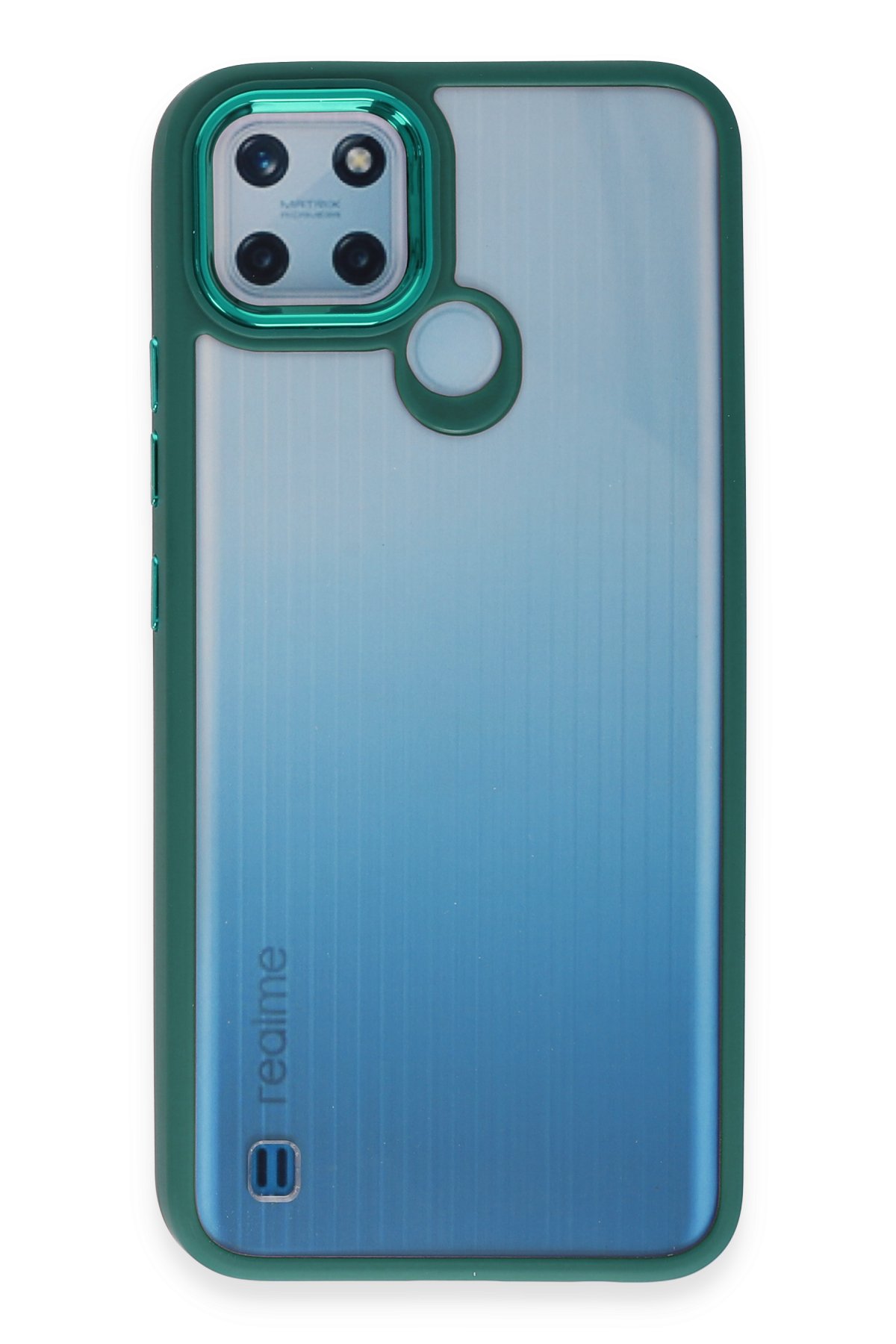 Newface Realme C25Y Kılıf Dora Kapak - Siyah