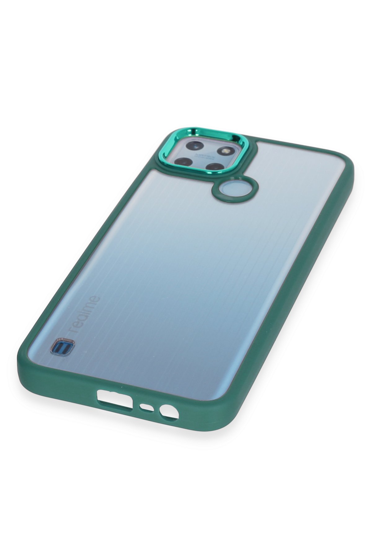 Newface Realme C25Y Kılıf Dora Kapak - Siyah