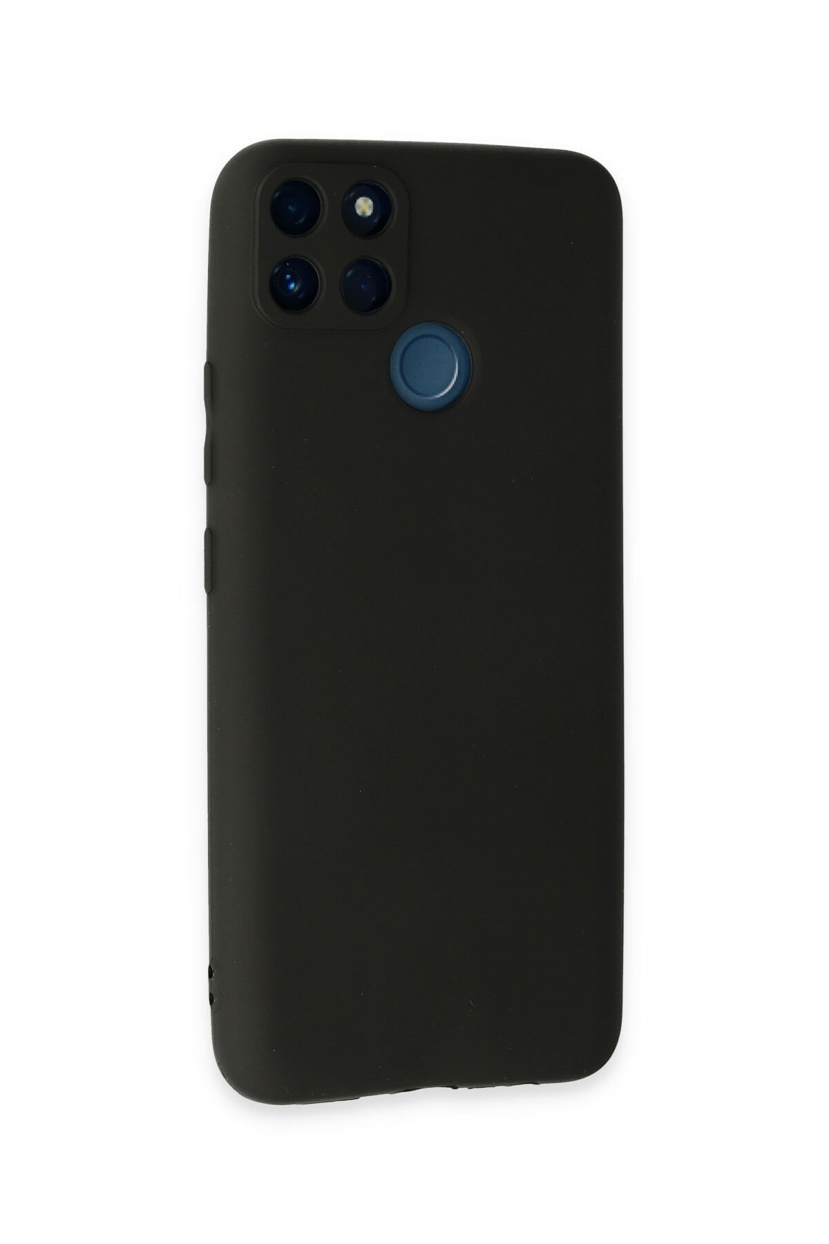 Newface Realme C25Y Kılıf Nano içi Kadife  Silikon - Gri