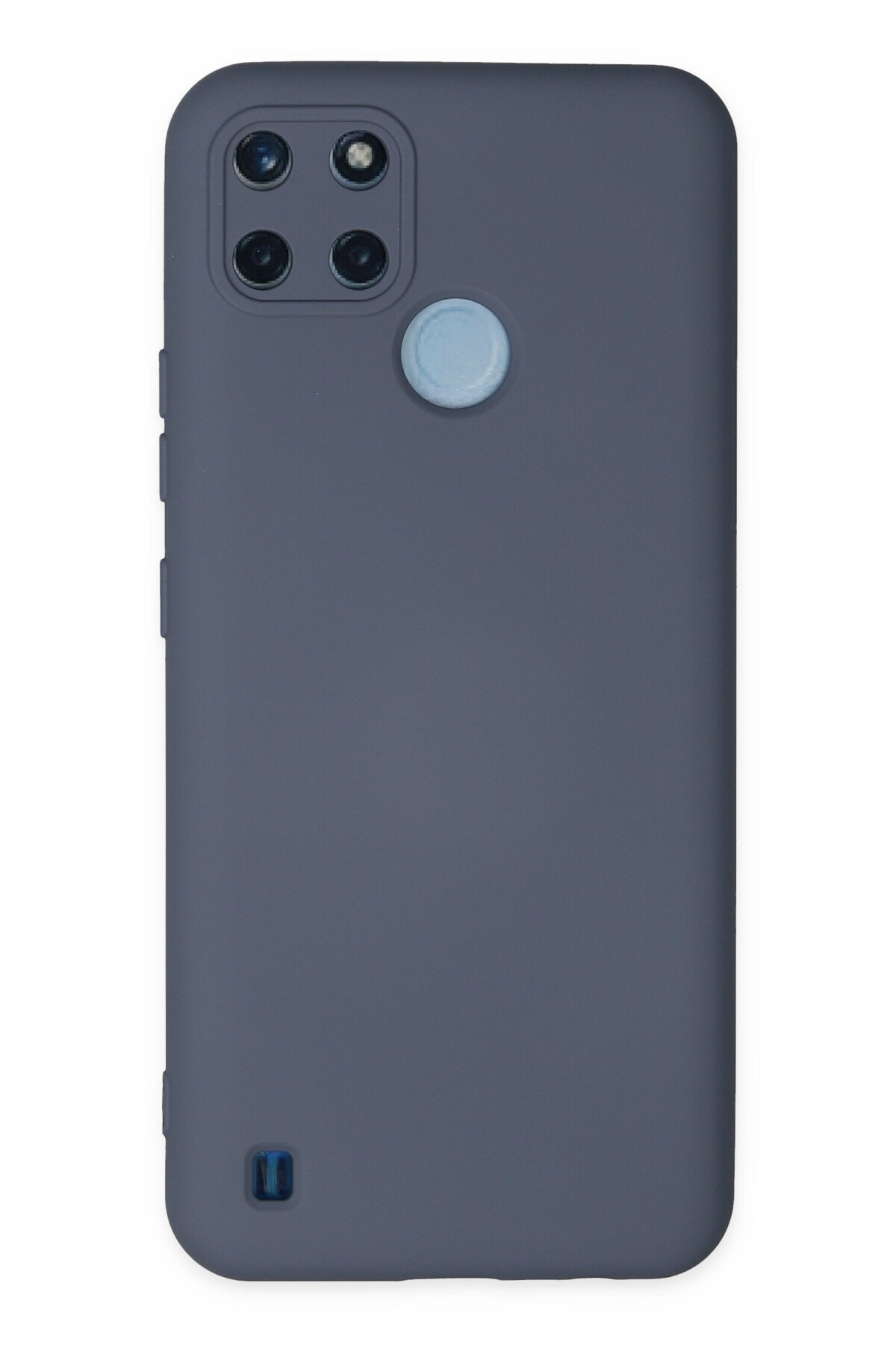 Newface Realme C25Y Kılıf Volet Silikon - Pembe