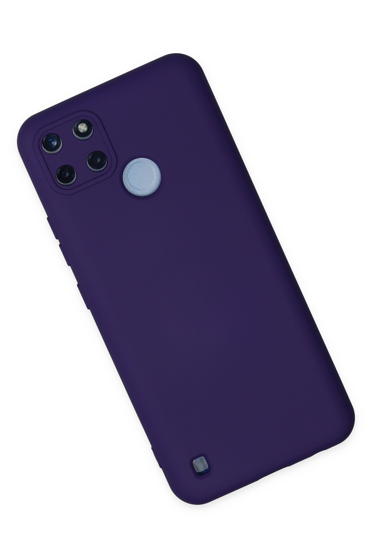 Newface Realme C25Y Kılıf Platin Silikon - Yeşil