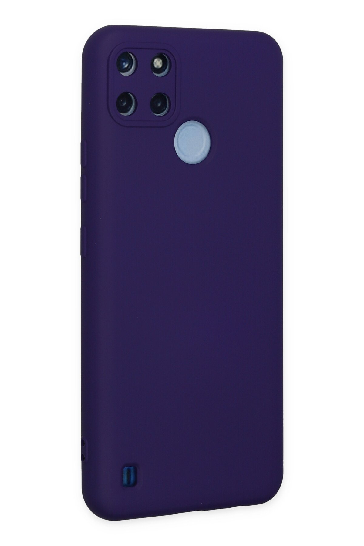 Newface Realme C25Y Kılıf Platin Silikon - Yeşil