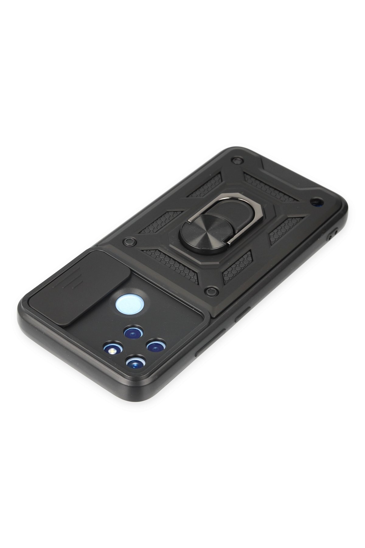 Newface Realme C25Y Kılıf Platin Silikon - Yeşil