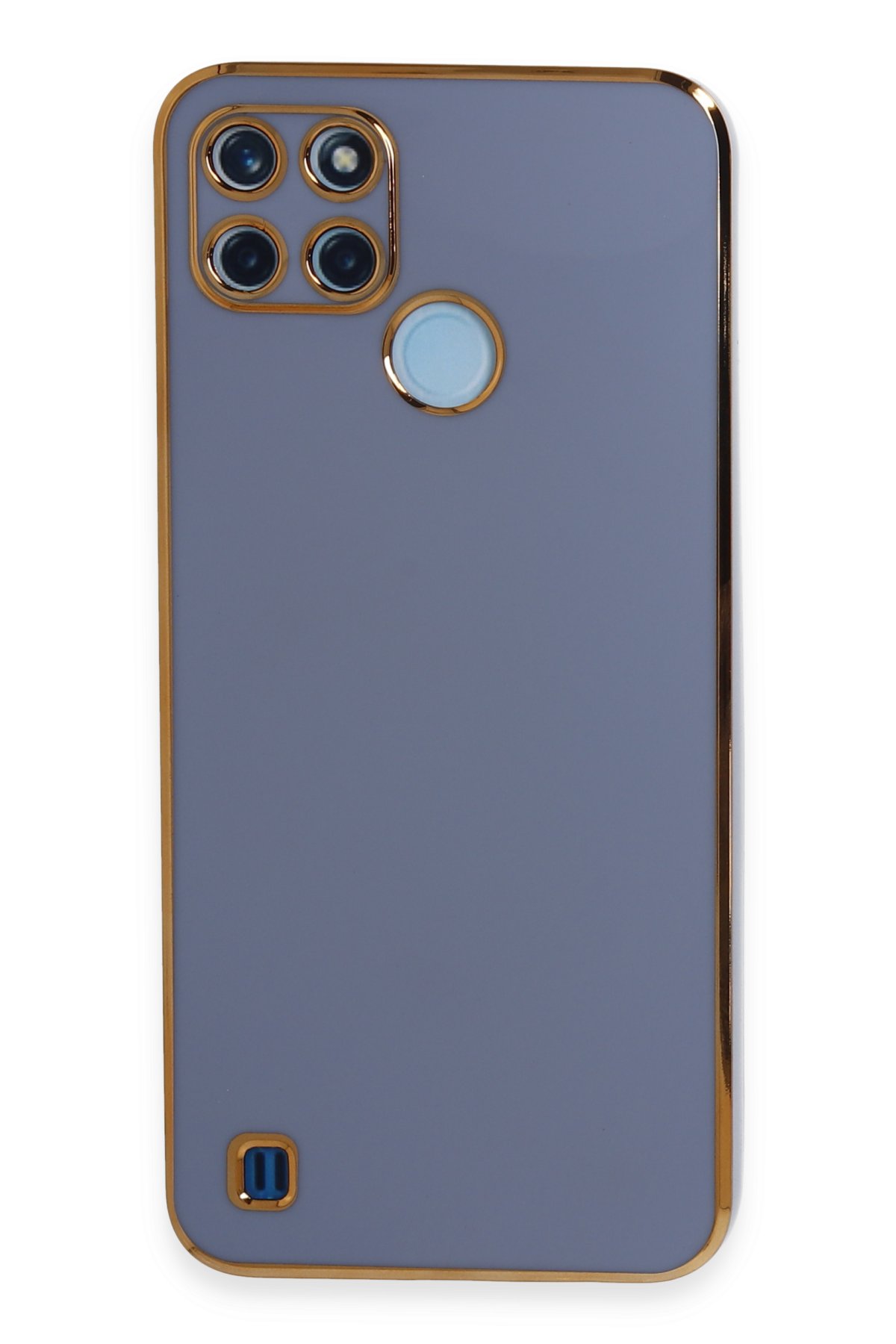 Newface Realme C25Y Kılıf Montreal Silikon Kapak - Siyah