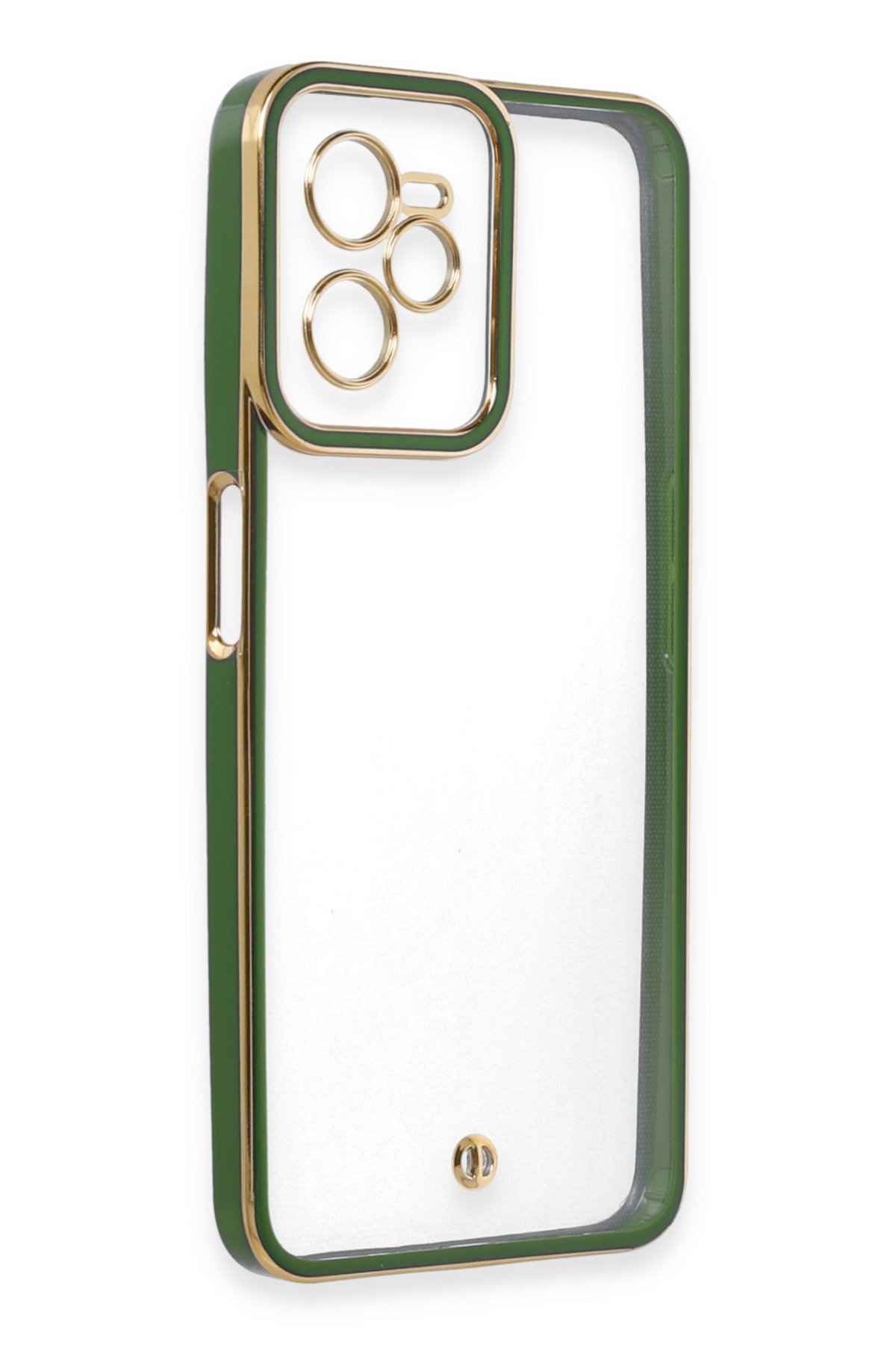 Newface Realme C35 Kılıf Volet Silikon - Pembe